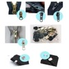 Zip Repair Kit, 58Pcs Metal Zipper Pull Replacement, Copper Zipper