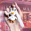 xutao Cute Duck PVC Keychain Cartoon Animal Keychain for Backpack