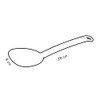 Tescoma Rice Spoon Space Tone, Assorted, 3.1 x 5.4 x