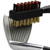 Andux Golf Club Brush Groove Cleaning Double-Sided Brush QGS-01