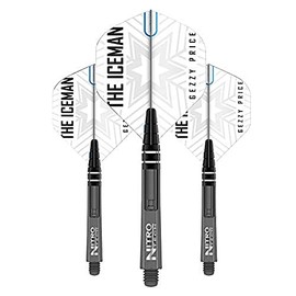 RED DRAGON Gerwyn Price Iceman Flight & Stem Combo Pack 1 (3 sets per pack)