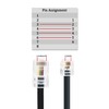 Mendouconert RJ11 to RJ45 Adapter Cable,6P4C to RJ45 8P8C Male