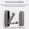 4pcs Foldable Wall Hooks for Hanging - Zinc Alloy Multi