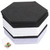 Kisangel Acoustic Wall Panels 12pcs Hexagon Sound Deadening Panels Easy