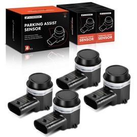 A-Premium 4-PC Front and Rear Reverse Backup Parking Assist Sensor Compatible with Select Volvo Models - XC90 2007-2014, Replace# 31341637