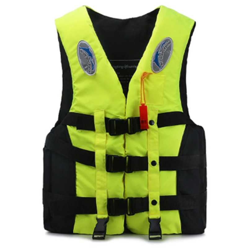 Adjustable Life Vest for Water Activities – Polyester Buoyancy Aid