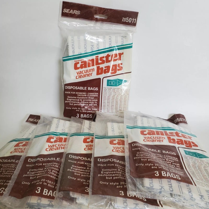 Sears NEW Old Stock Sears Kenmore Canister Vacuum Cleaner Bags