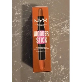 NYX Wonder Stick Dual Ended Cream Blush Stick Coral + Deep Peach