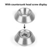 Xiedeai Stainless Steel Fasteners Hardware Concave and Convex Gasket Fisheye