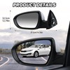 MOFOAP Driver Side Mirror Compatible with 2011 2012 2013 Kia