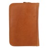 Gusti Yannick Leather Pencil Case for Men and Women, brown,