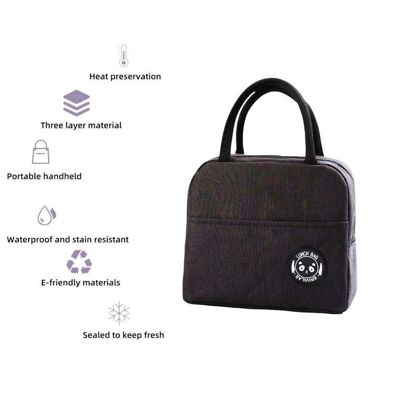 Geebymol Lunch Bag,Keep Food Fresh & Cold/Hot - Perfect for