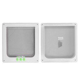 Dog Door Professional 2 Way Acrylic Plate Weatherproof Cat Door for Interior Exterior Doors Wall Window