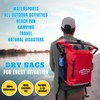 TACTIKO 35L Heavy-Duty 100% Waterproof Backpack with Carabiner - Marine