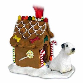 Conversation Concepts NEW Sealyham Terrier Ginger Bread House Christmas Ornament