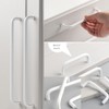 voleseni 4 Pack Aluminum Solid Cupboard Handle, Bright White U-Shaped