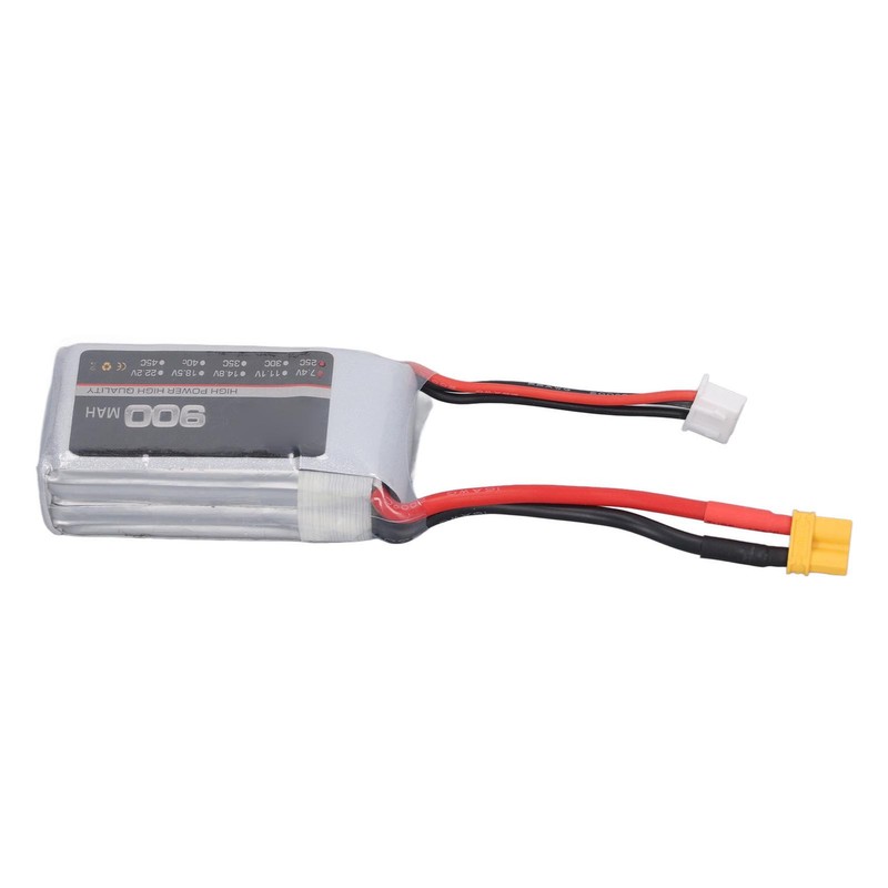 LiPo Battery 25C 900mAh XT30 Connector Stable Powerful Performance RC