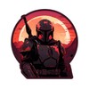 SW Mandalorian Sunset Sticker Decal Notebook Car Laptop 5.5"x5.5" (Color)