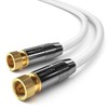 deleyCON SAT Antenna Cable 7.5m (24.61 ft.) Coaxial Satellite Cable