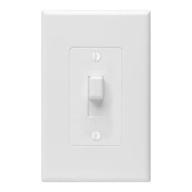 Taymac 2670W Revive Device Wall Plates 1-Gang Masque Decorator Cover, White
