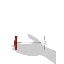 Bondhus 15254 Hex Tip T-Handle w/ProGuard Finish 2 Piece, 2.5mm