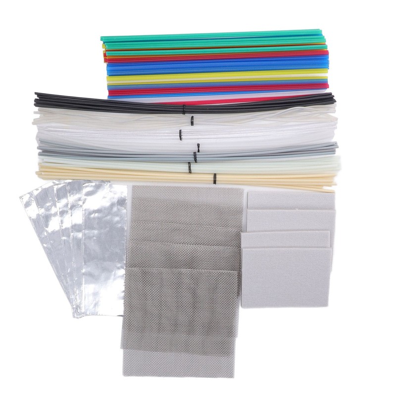 106PCS Plastic Welding Rod 12 Colors ABS PP PU PE