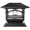 Davinci Lighting Edison Solar Outdoor Post Cap Lights - 4x4