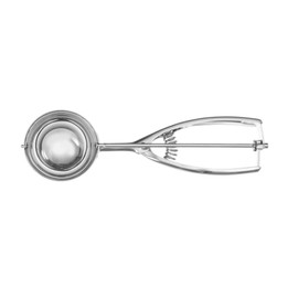 HENDI Ice Cream Scoop, Ice Cream Spoon, 1/10, Diameter 70 mm, Stainless Steel 18/8