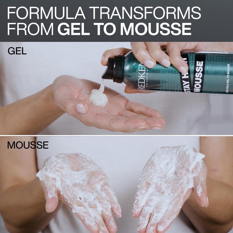 Redken Stay High Volumizing Mousse For Fine Hair - High
