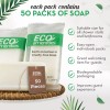 ECO Amenities 50 Pack 1 oz Travel Size Soap Bars,