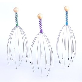 Self-massage scalp massager head acupressure octopus legs / 셀프 두피마사지기 머리지압 문어발