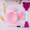 12 Pzs Kit Mascarilla Facial Bowl Brochas Y Frasco