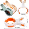 Large Clips, 6 Pieces Large Bath Towel Clips, Strong Towel