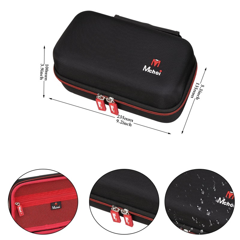 Mchoi Hard Portable Case Compatible with NOCO GENIUS5, 5A Fully-Automatic