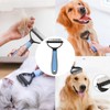 2 in 1 Dematting Kamm für Hunde-Haustier Pflege Werkzeug, Doppelseitige