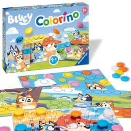Ravensburger 22684 Bluey Colorino Colour Plug-In Game, Children's Games from 2 Years, Classic for Learning to Colour with the Series Heroes from Bluey