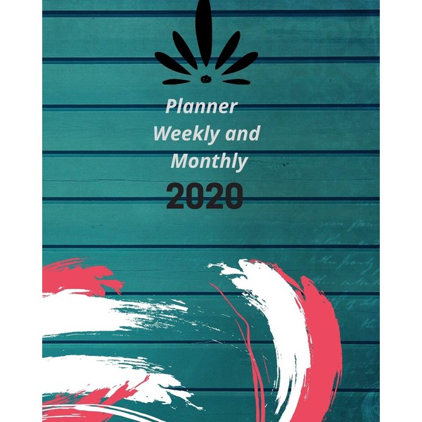 Planner Weekly and Monthly 2020: Weekly & Monthly Planner Jan