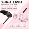Sixstarhair Individual Eyelashes 80D+100D Thick Cluster Lashes with Bond and