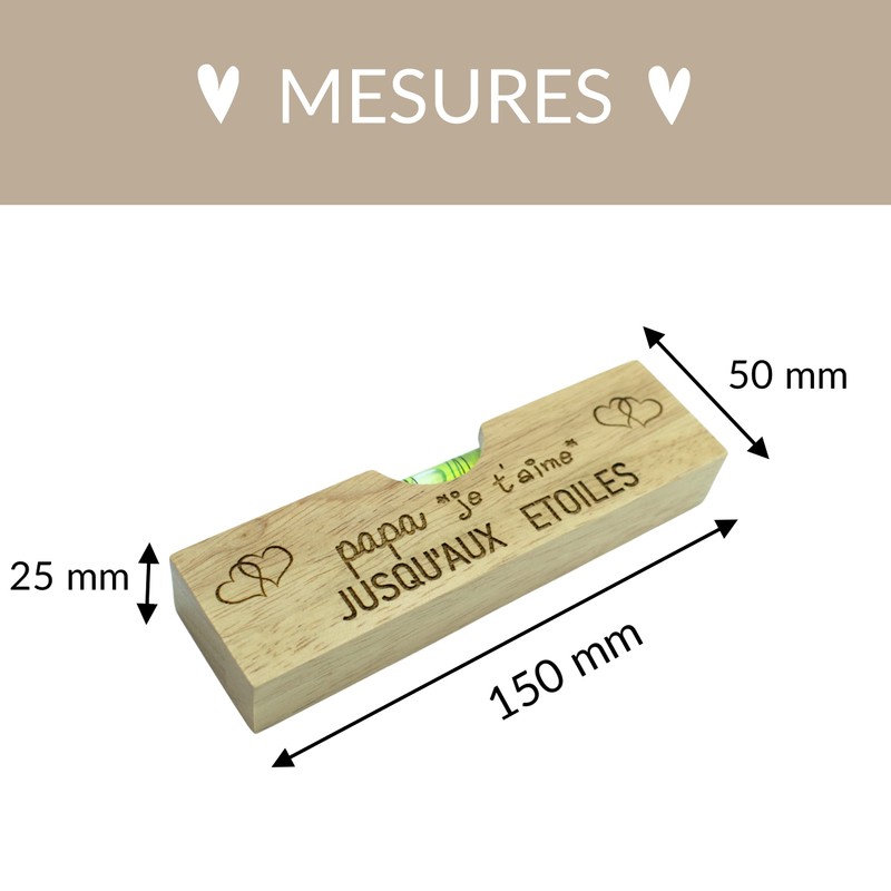 ERNESTINE, 2 in 1 Bottle Opener for Dad, Spirit Level