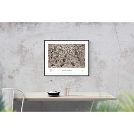Jackson Pollock Number 28 27" x 35" Poster 2016 Abstract Black & White