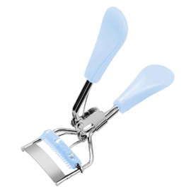 Eyelashes Curler with Built-in Comb Professional Lashes Curler Eyelashes Accessories Fits All Eye Shape Blue Women Beauty Makeup Tool