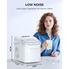 COWSAR Ice Maker Countertop, Portable Ice Machine with Self-Cleaning, 26.5