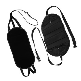 Operitacx 2pcs Airplane Foot Rest Hammock Oxford Cloth Travel Foot Rest for Plane Office Home Comfortable Foot Hammock