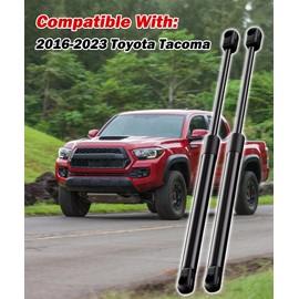 2PCS Front Hood Lift Supports Shock Strut Fits for 2016-2023 Toyota Tacoma, Replace 21-27015-02(with Mounting Bracket)