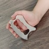 BYYDDIY 2 in 1 Stainless Steel GuaSha Muscle Scraper Tools