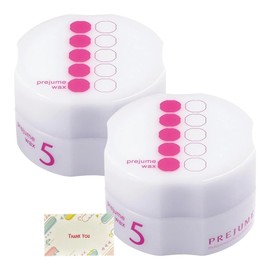 Milbon Prejume Wax 5, 3.2 oz (90 g), Set of 2 + Bonus Kunutonn Original Logo e