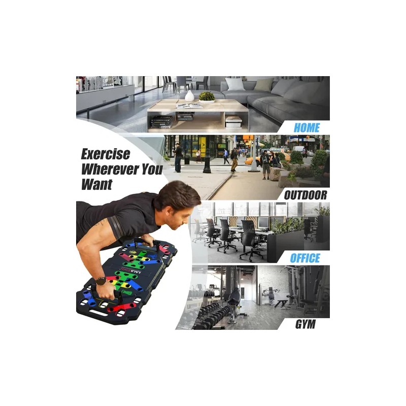 Home Push-up Equipment Conduce El Camino Al Ejercicio