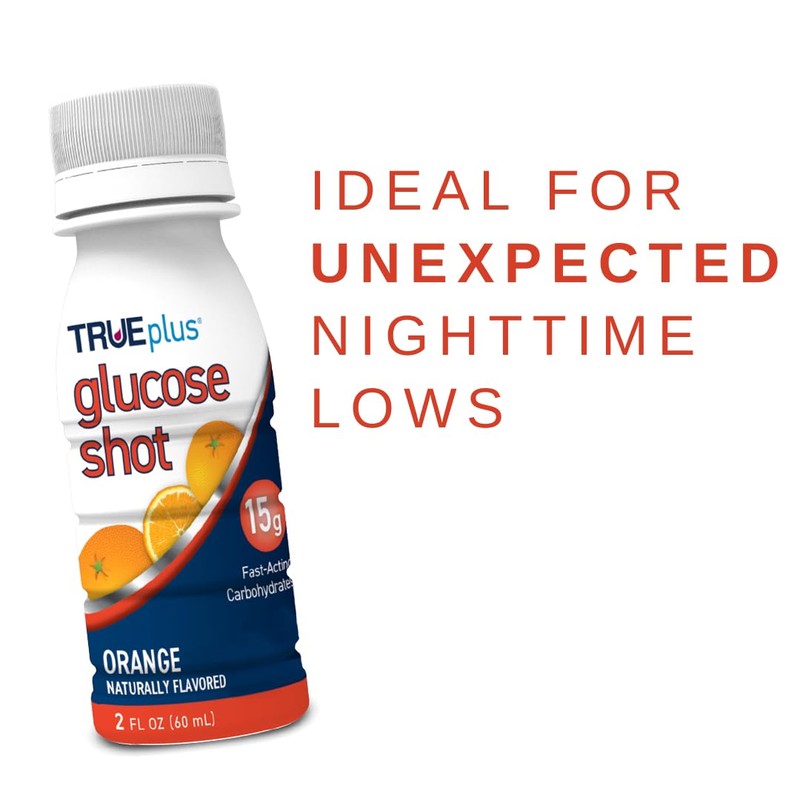 TRUEplus Glucose Shots 24 Bottles - Orange