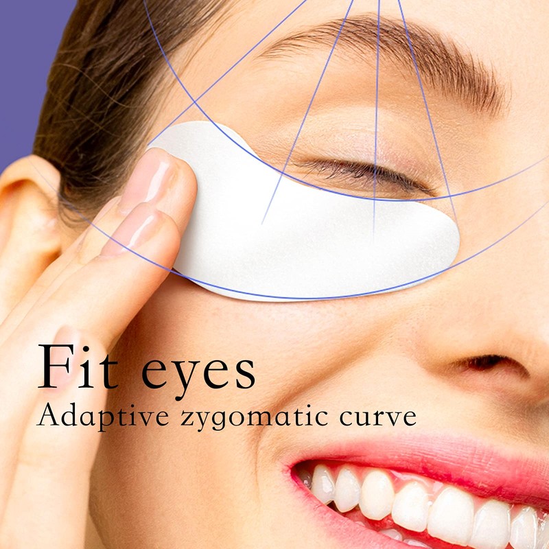 Under Eye Gel Pads, 40 Pairs Eyelash Extension Pads Lint