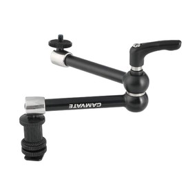 CAMVATE 11" Heavy Duty Magic Arm with Shoe Mount Adapter for Camera Accessories Bracket - 2559